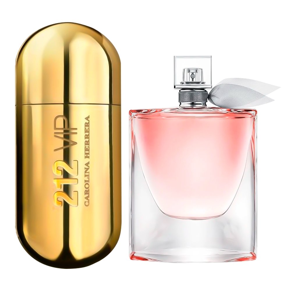 Combo de Perfumes 212 VIP e La Vie est Belle Feminino